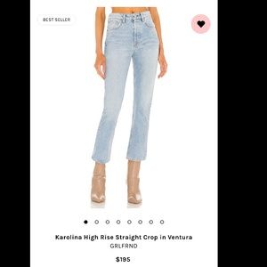 Karolina High Rise Straight Crop in Ventura